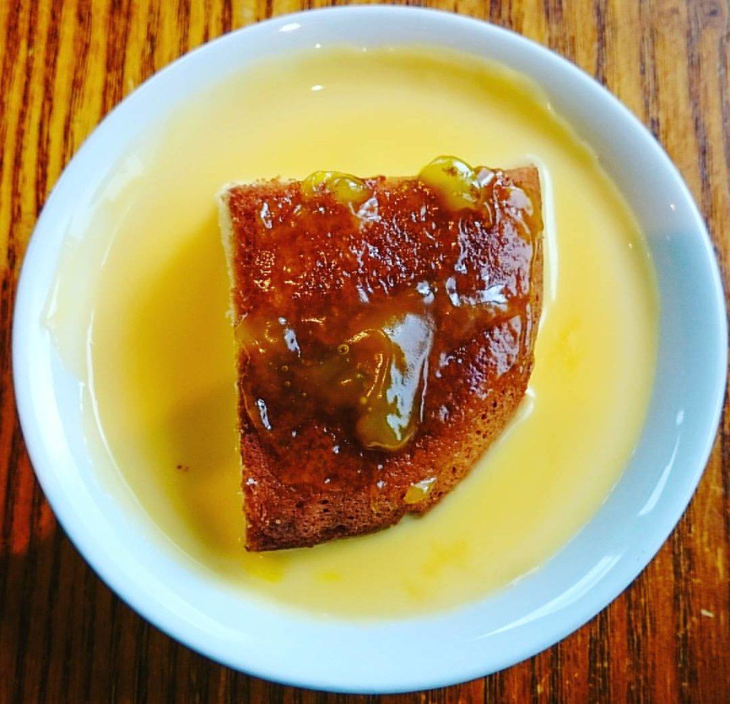 A photo of sponge pudding