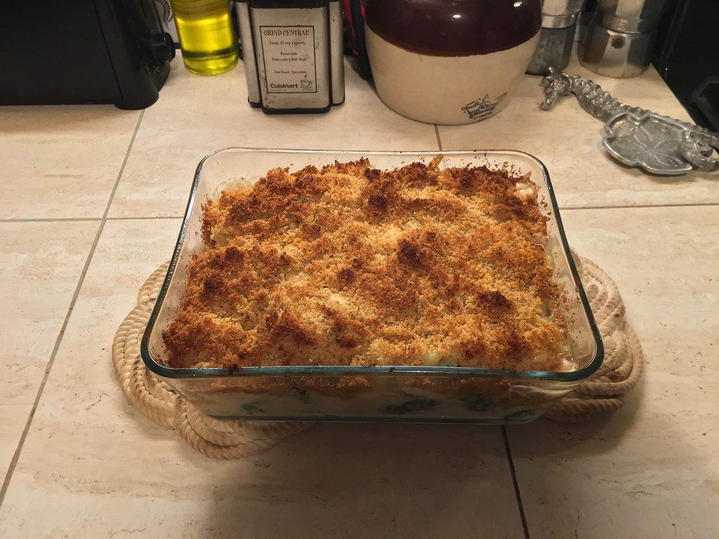A photo of tuna casserole