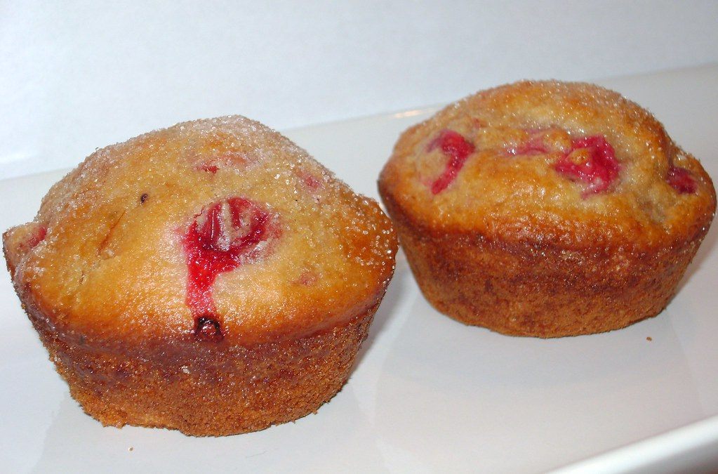 A photo of apple muffins