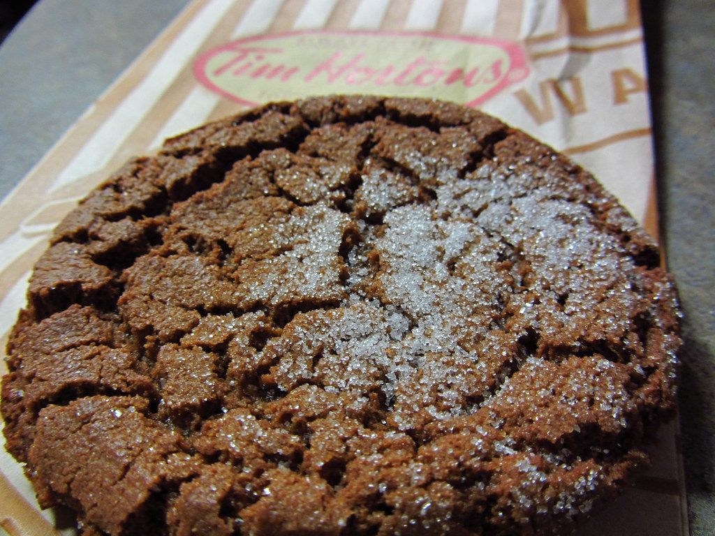 A photo of molasses cookies