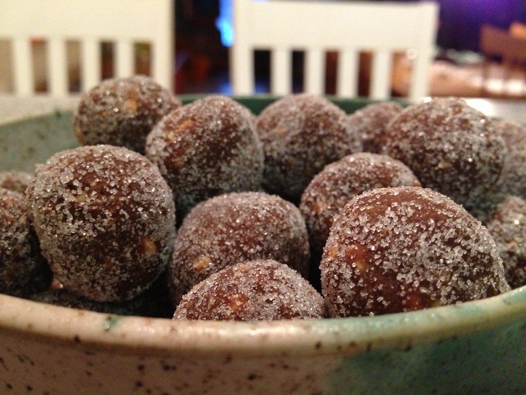 A photo of rum balls