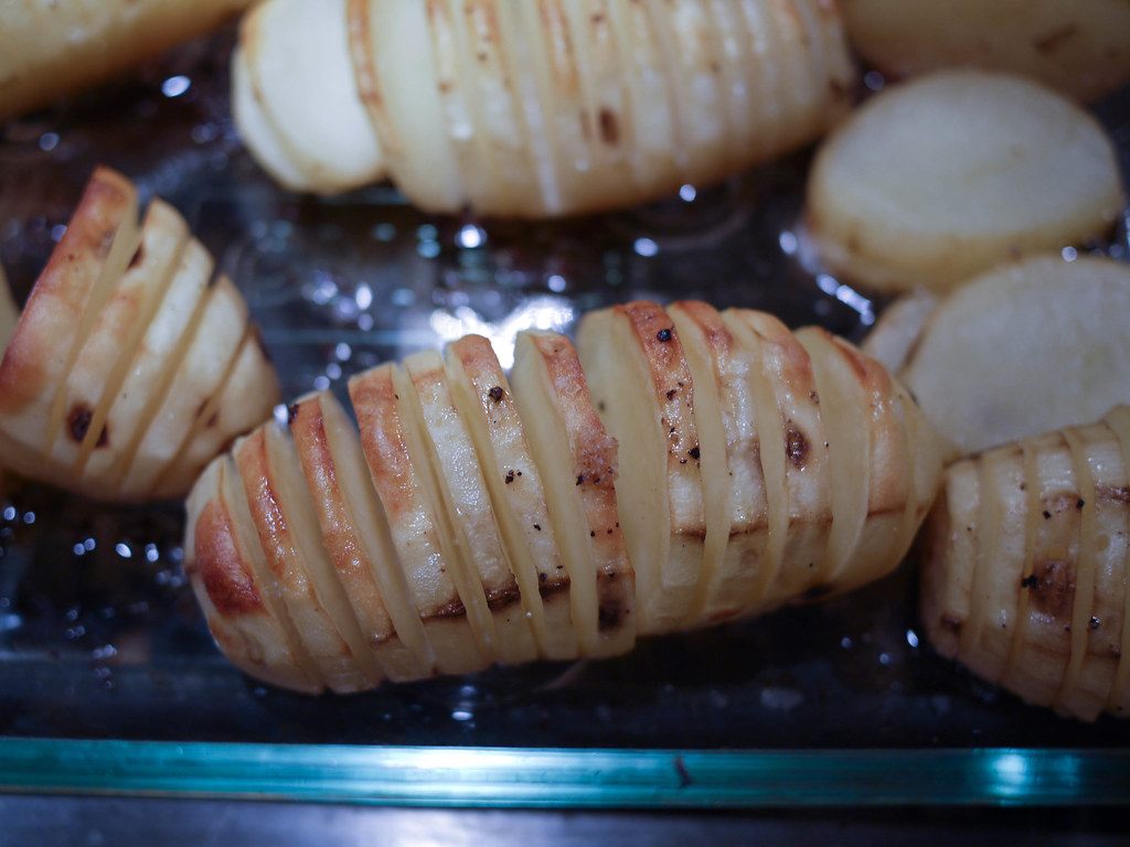 A photo of potato bake